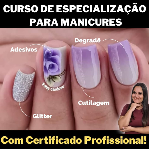 Curso de Manicure e Pedicure para Iniciantes - Faby Cardoso