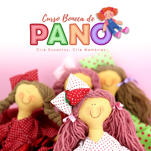 Curso de Confecção de Bonecas de Pano para Iniciantes