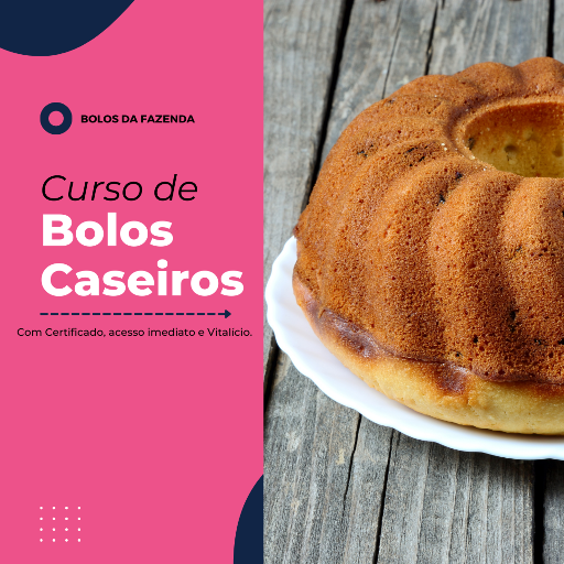 E-book Bolos Caseiros: Receitas Tradicionais da Fazenda